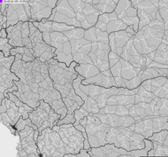 Storm report map of Bulgaria, Moldavia, Romania