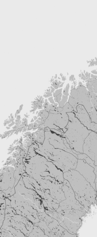 Mapa burzowa Norwegii