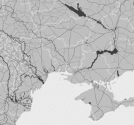 Storm report map of Ukraine