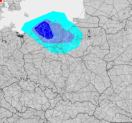 Mapa ostrzeżeń dla Polski