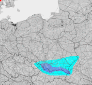 Severe weather alert for Poland
