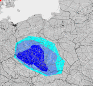 Severe weather alert for Poland
